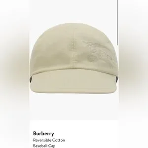 Burberry Light Tan Reversible Cotton Cap F77C3291-4FDD-487F-980A-  main image 4